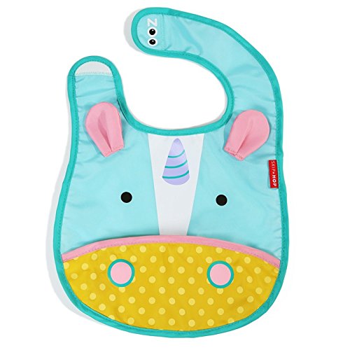 Unicorn bib baby feeding