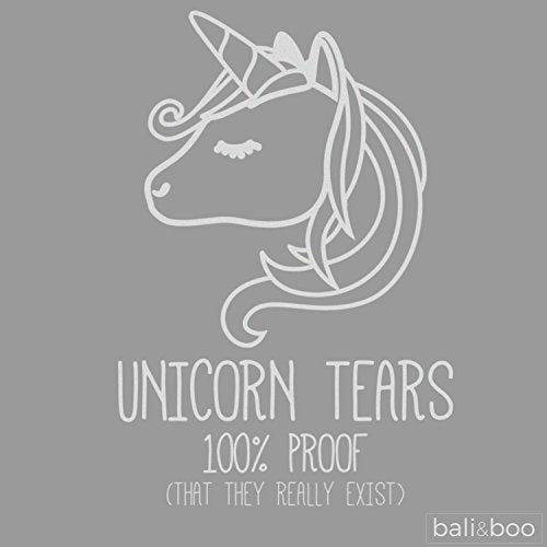Engraved Unicorn Tears Glass Bottle Gift Idea