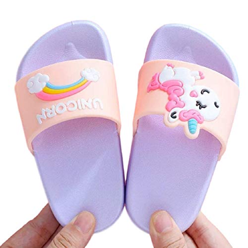 Cute Unicorn Beach Sliders For Girls 