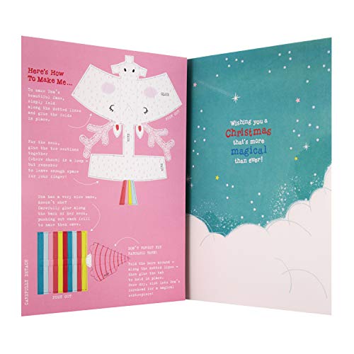 Niece Unicorn Christmas Card Design