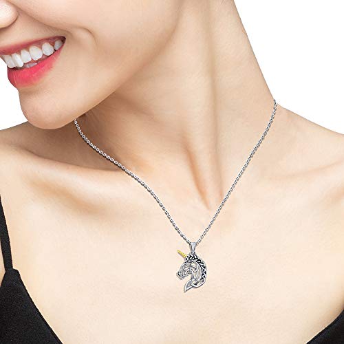 Unicorn Jewellery | Pendant Necklace | 18" Chain 