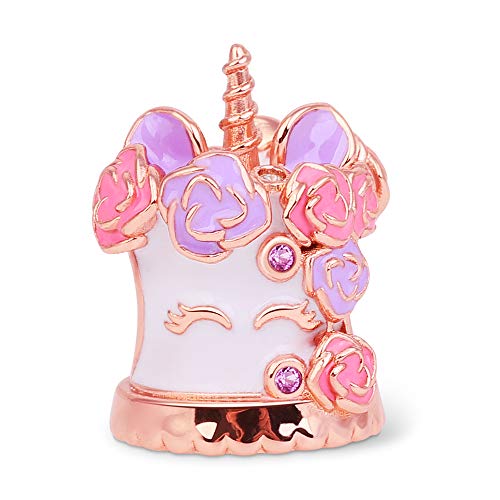 GNOCE Unicorn Cake Charm Bead | Sterling Silver | Gift Idea | Rose Gold