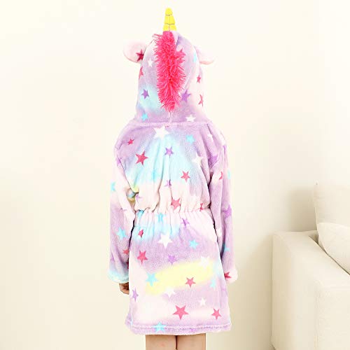 Unicorn And Stars Dressing Gown 