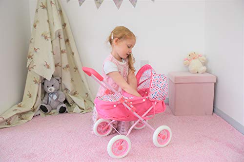 Pink Unicorn Dolls Pram
