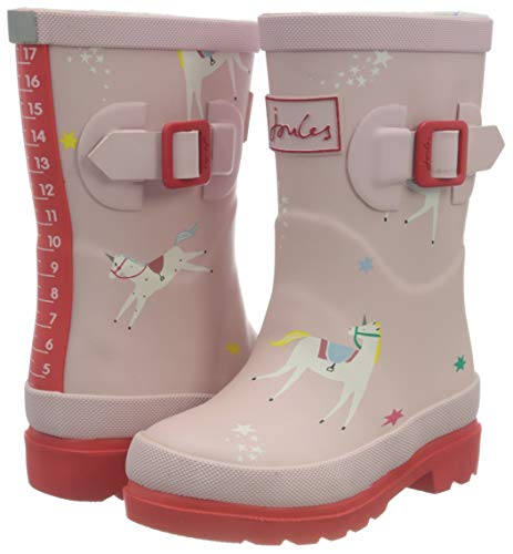Unicorn & Stars Wellington Boots Pink 