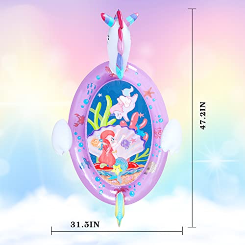 Unicorn Water Mat | Inflatable Play Mat