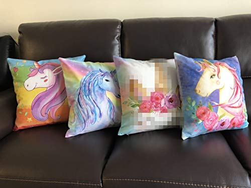 Unicorn Cushion Covers 4 Pack