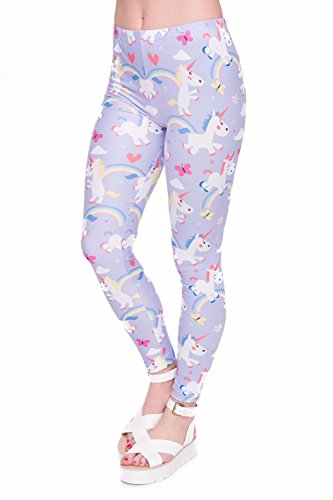 Unicorn Women's Yoga Leggings | Sizes 8 -12 | Lilac