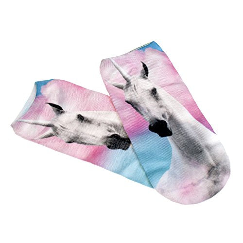 Fitness, Gym, Yoga, Workout Socks Unicorn Themed 3-6 UK Size