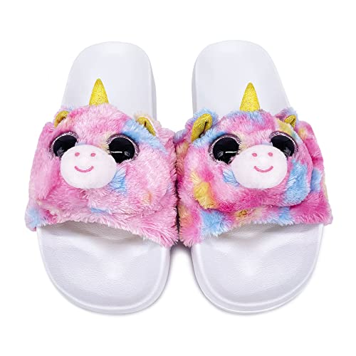 Fluffy Unicorn Sliders | Multi-coloured