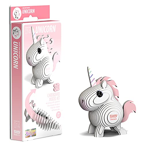 3D Unicorn Model | Craft Kit | EUGY