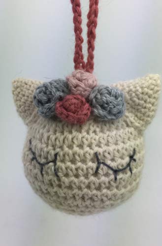 Crochet Unicorn Bauble Ornament For The Christmas Tree