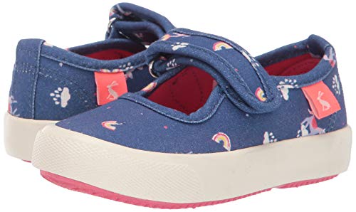 Unicorn rainbow clouds Joules girls shoes