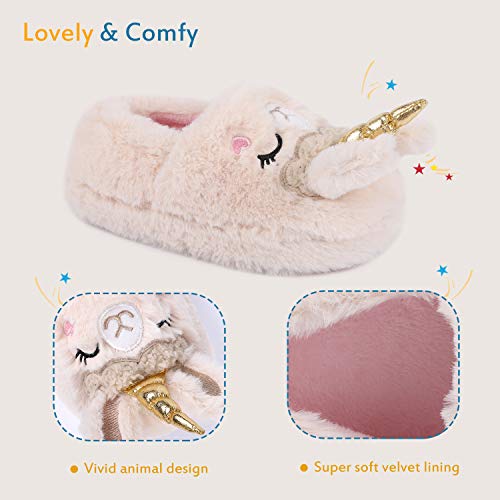 Unicorn Soft Comfy Slippers For Kids