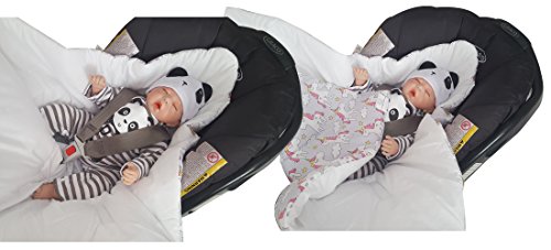 Newborn 0-3 Months Swaddle Wrap Car Seat Blanket