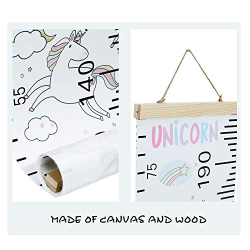 Unicorn Wall Hanging Height Chart