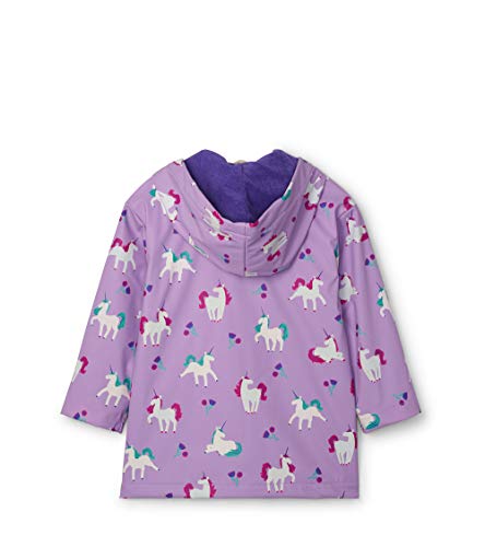 Lilac Unicorn Kids Waterproof Jacket