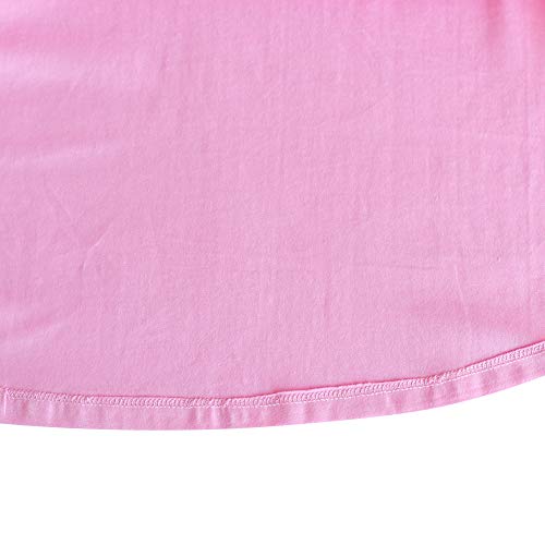 Pink Unicorn Sequinned Long Sleeved Dress For Girls | Various Sizes