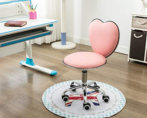 Pink Unicorn Sequined Computer Work Chair