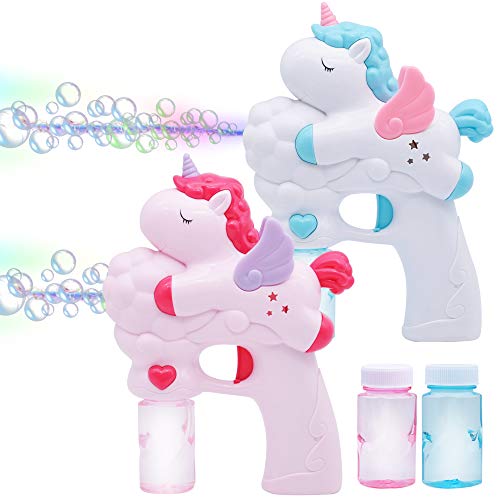 2 Pack Unicorn Bubble Guns | For Kids
