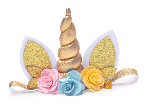 Unicorn Horn Crown 1st Birthday Outfit