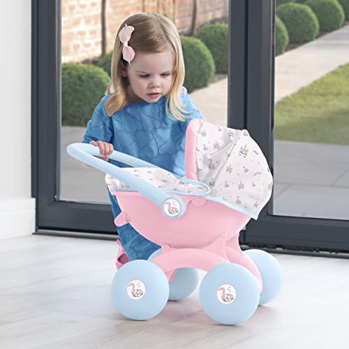 Cute Unicorn 4 In 1 Baby Doll Stroller 