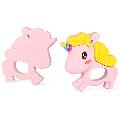 Unicorn BPA Free Silicone Teether For Babies
