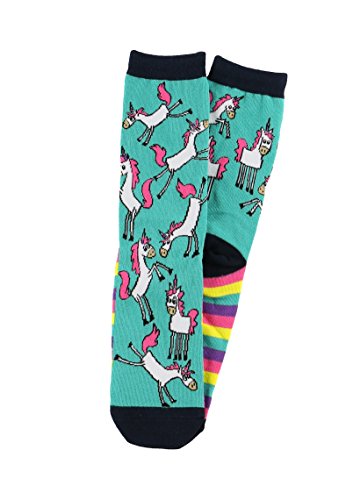 Multicoloured Unicorn Socks For Women 