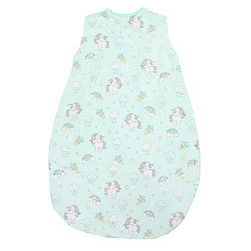 Mint Green Unicorn Sleeveless Sleeping Bag