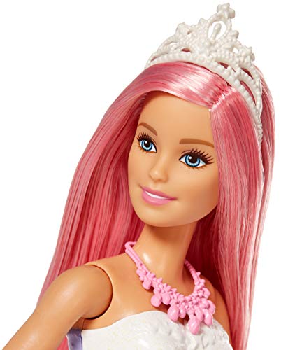 Barbie Princess With Pink Hair & Unicorn