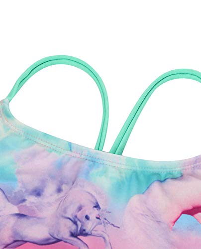Unicorn swimming cossie girls