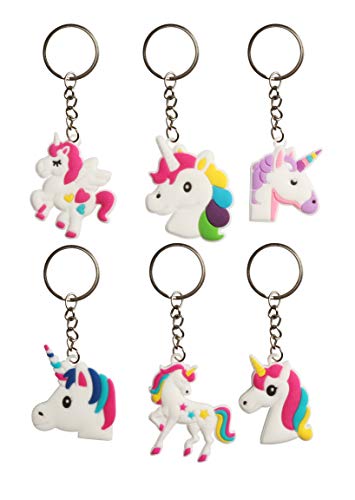 Unicorn Key Ring Party Bag Fillers