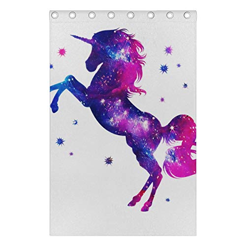 Blackout Unicorn Star Curtains Home Decor