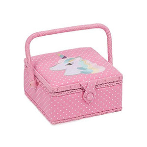 Pink Unicorn Sewing Box | HobbyGift | Crafting 
