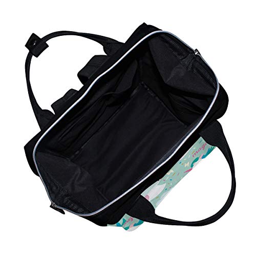 Mint Green Unicorn Nappy Changing Bag