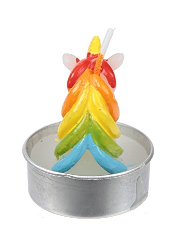 Unicorn Tea Light Candle back