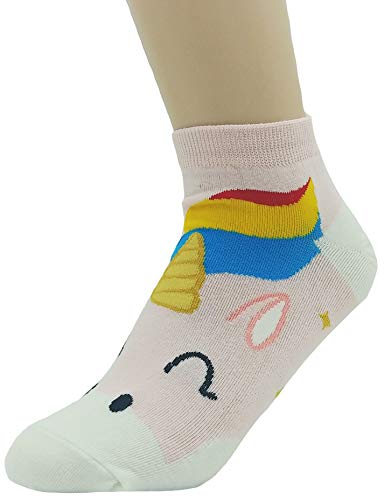 Ladies Rainbow Unicorn Socks 