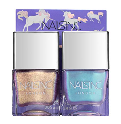 Nails Inc Unicorn Nail Polish Duo - Sparkle Like A Unicorn