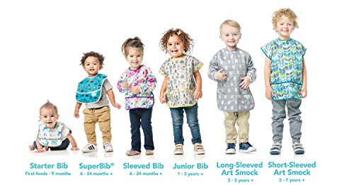 Unicorns & Rainbows Waterproof, Washable, Stain and Odour Resistant Bibs | 6-24 Months | 3 Pack