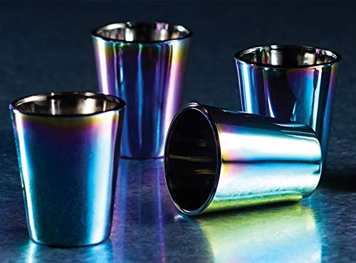 Rainbow Iridescent Shot Glasses