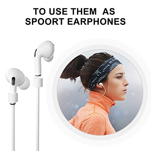 Floral Unicorn Case Cover Protective Skin For Airpods | White