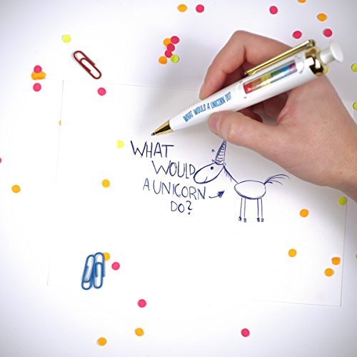 What Would A Unicorn Do? Pen Secret Santa Gift Idea