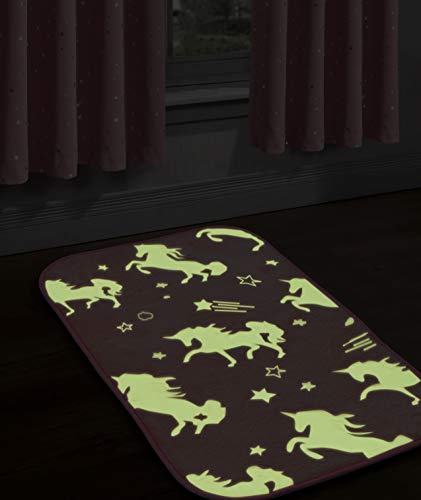 Glow In The Dark Unicorn Rug