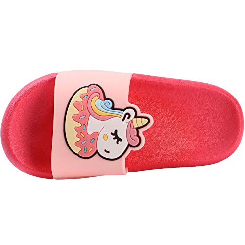 Cute Unicorn Donut Sliders For Girls | Pink