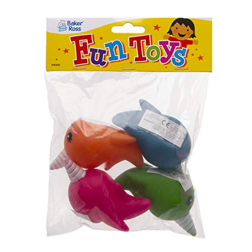 Unicorn Whale Squirters Pack Of 4