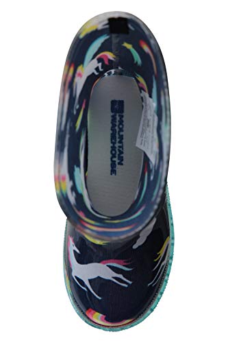 Mountain Warehouse | Children's Unicorn Wellington Boots | Light Up Soles