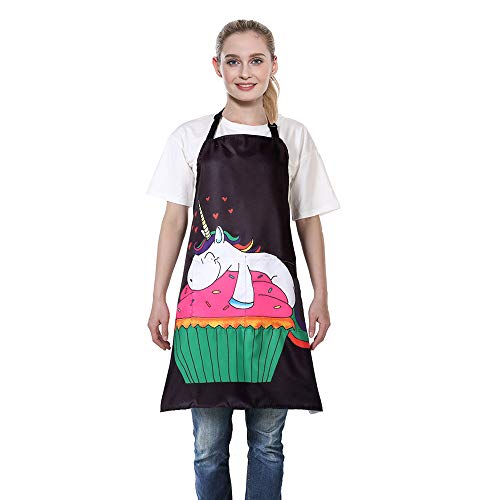 Cute Unicorn Cooking Apron Mothers Day Gift Idea