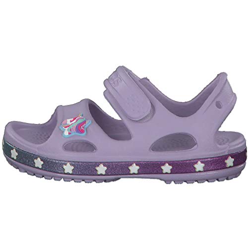 Unicorn motif Crocs light purple kids 