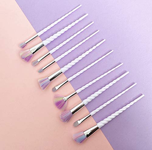 Beautiful Unicorn Make Up Brush Set 