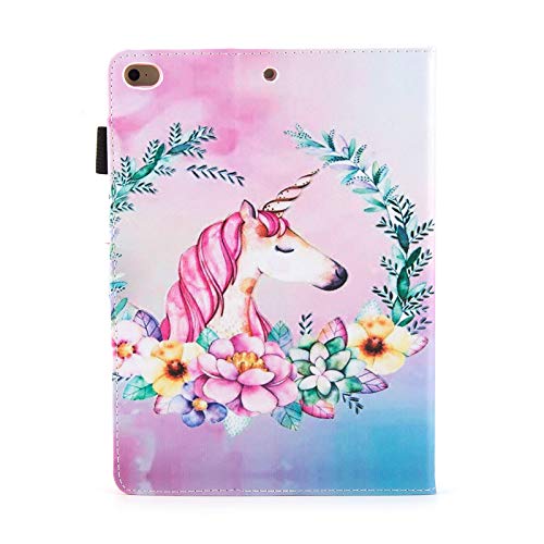 Floral Unicorn iPad Case | Slim Fit | Cute Pattern | Pink